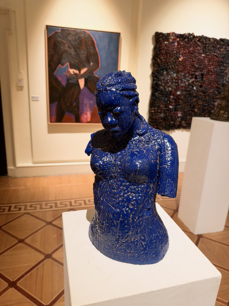 BeatbymeANG's tweet photo. Jean David Nkot x Arnold Fokam 
Le 🇨🇲 au 1-54 art Fair 
Somerset House , 
London , 
2026 . https://t.co/B9OnUla5XW