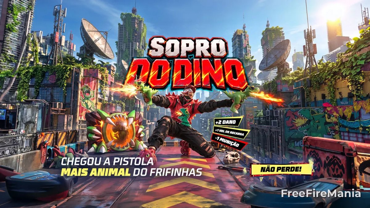 FreeFireMania's tweet photo. 🔥🔥 Garena atualiza Bazar do Drop com USP-2 - Sopro do Dino no Free Fire www.​freefiremania.​com.​br/noticia/free-fire-bazar-do-drop-usp-2-sopro-do-dino.​html Acesse e saiba mais! #freefire #freefiremania #garenafreefire https://t.co/RL5XxIi4cF