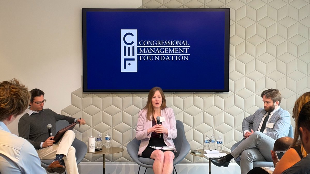 MeredithSumpter's tweet photo. ➡️ @FairVote was honored to join @congressfdn’s crosspartisan Capitol Hill event on election law &amp; administration.

Our @DebTheOtis highlighted bills in Congress that would give voters more voice, like the #RCVAct and #FairRepAct. https://t.co/nm69qGXMWb