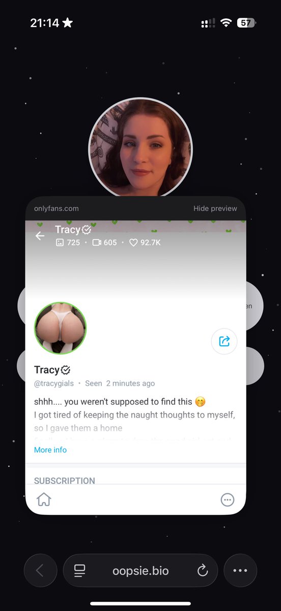 Larah_Sky's tweet photo. This creator has their agency stealing my content on Facebook and linking to their onlyfans. @tracyxgials 

Already reported to @OnlyFans as I’m sure they don’t love people stealing content to deceive fans about who they’re subscribed to. 

I really wish these scummy agencies would stop this nonsense!
