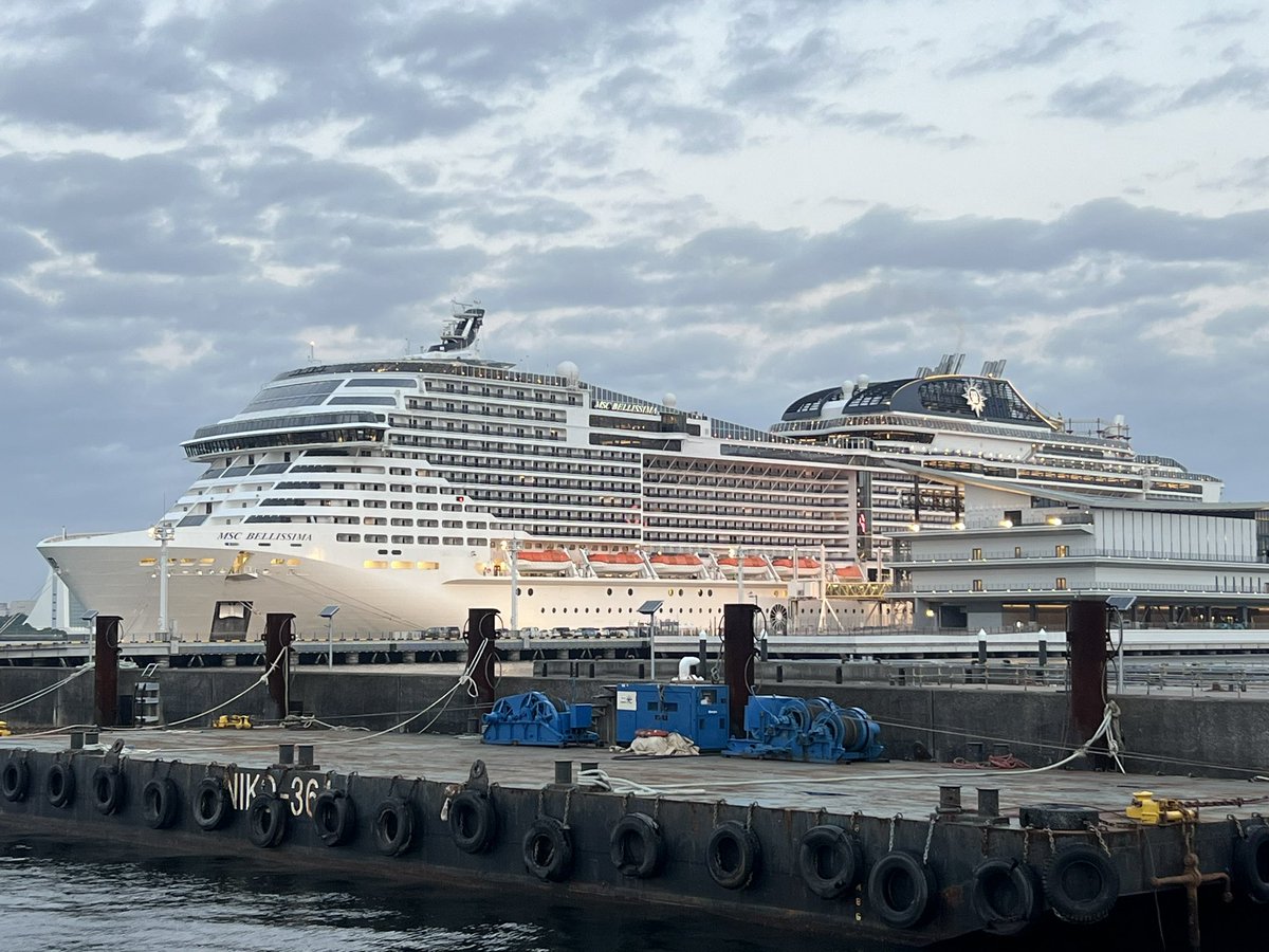tetsuG1016's tweet photo. #MSCBellissima
#MSCベリッシマ
#CRUISE
#クルーズ
#青海南ふ頭公園 https://t.co/9IZO7zy8uC