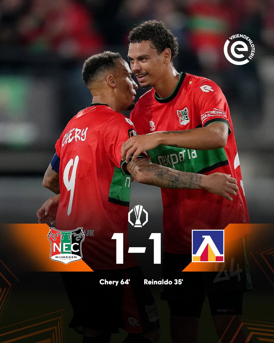 eredivisie's tweet photo. Drie punten voor Twente, รฉรฉn voor N.E.C. ๐ฏ
#UEL #UECL #TWETHU #NECLSO https://t.co/QrpmKVySUF