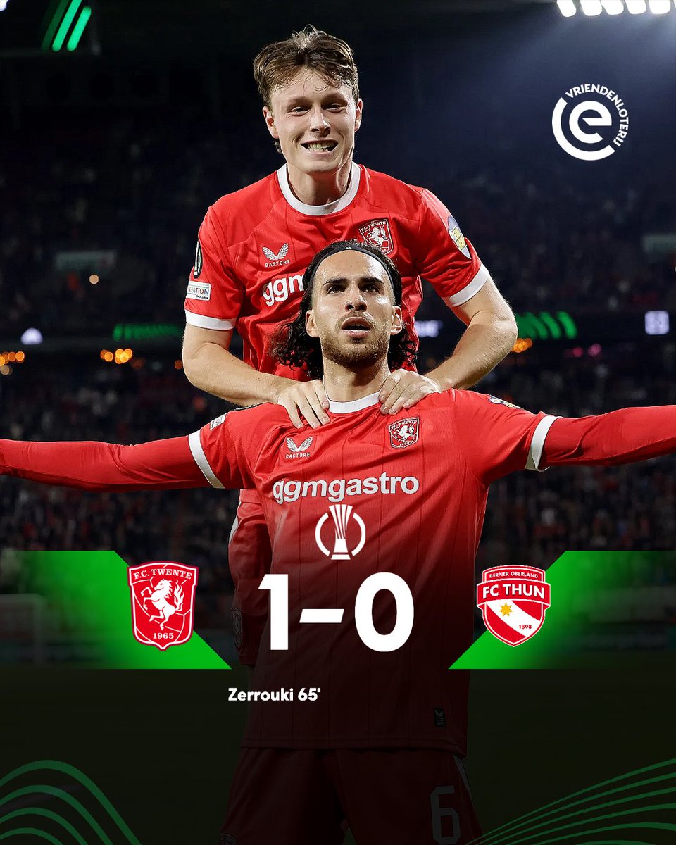 EredivisieEN's tweet photo. Three points for Twente, one for N.E.C. ๐ฏ
#UEL #UECL #TWETHU #NECLSO https://t.co/xYVuQOzyqx