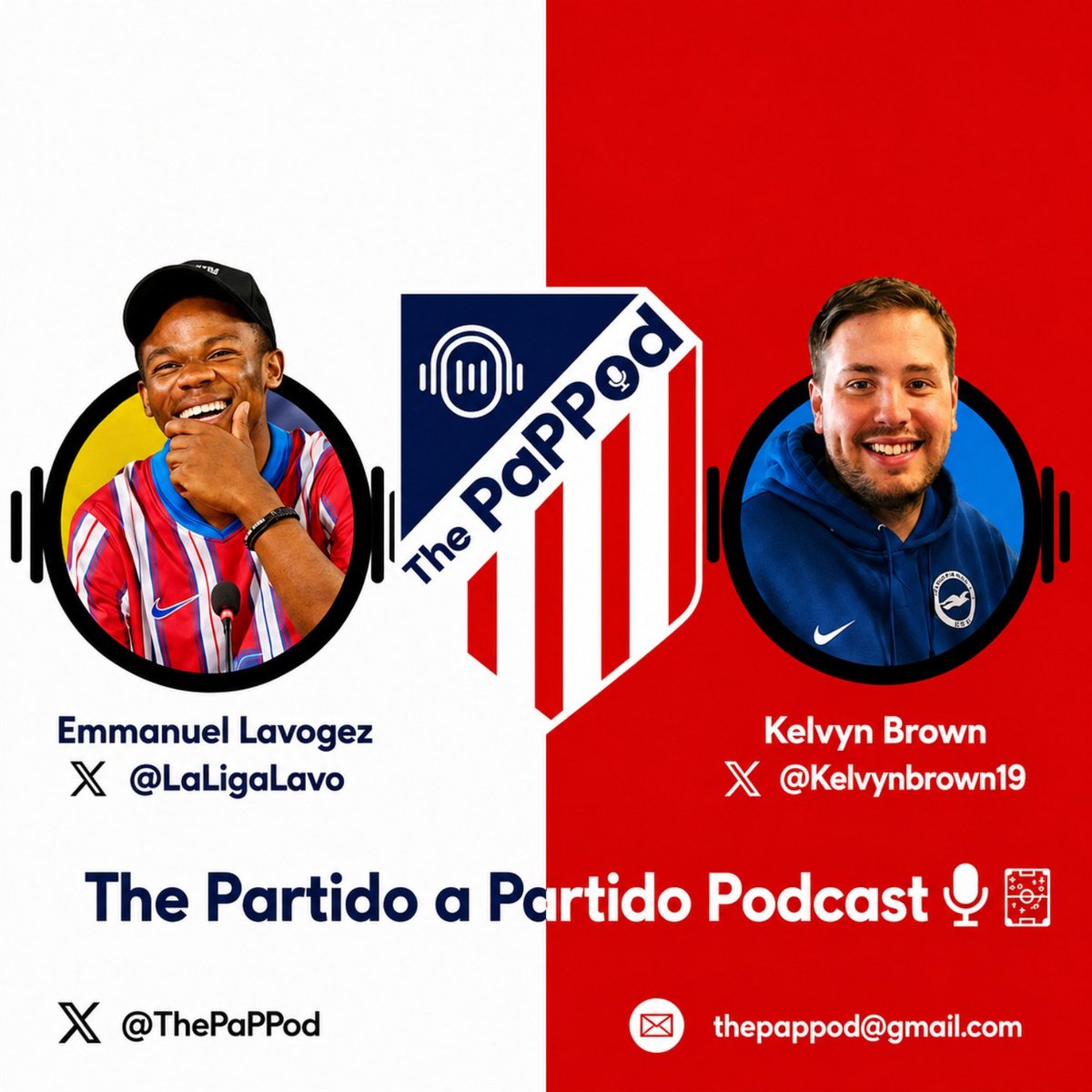 ThePaPPod's tweet photo. 🚨NEW EPISODE🚨

@LaLigaLavo &amp; @KelvynBrown19 break down Simeone's game plan vs Alavés &amp; United, Cuti Romero's leadership, Baena &amp; Barrios' growth,why draws are now wins &amp; Espanyol preview.

Listen now 👇

🎧 Spotify: https://t.co/pyjmSaeJMM
🍎 Apple: https://t.co/SC1I7Kh6Uj https://t.co/PTOazvYVzn