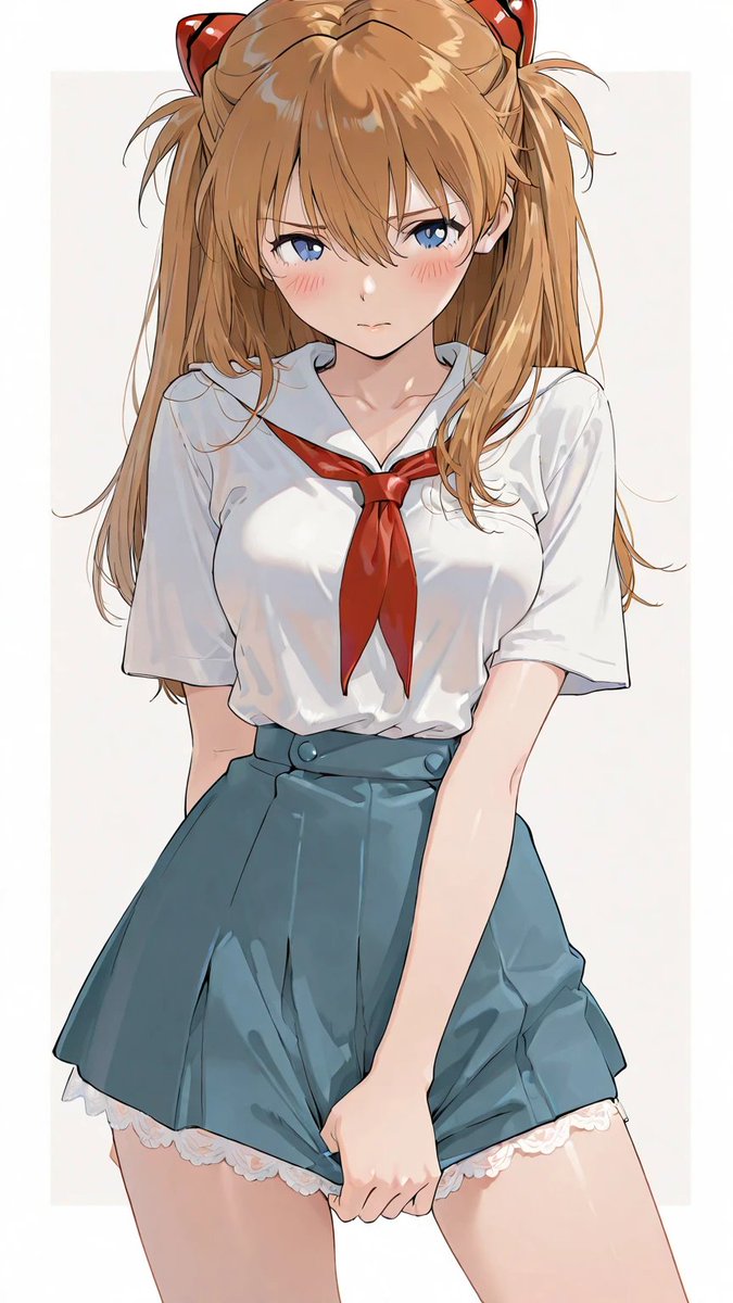 mayonakano_3ji's tweet photo. なんかみんなの視線を感じるアスカ
#AIart #AIイラスト https://t.co/ISkxzK2oYO