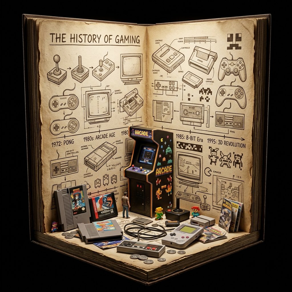Gaming Evolution Diorama Book