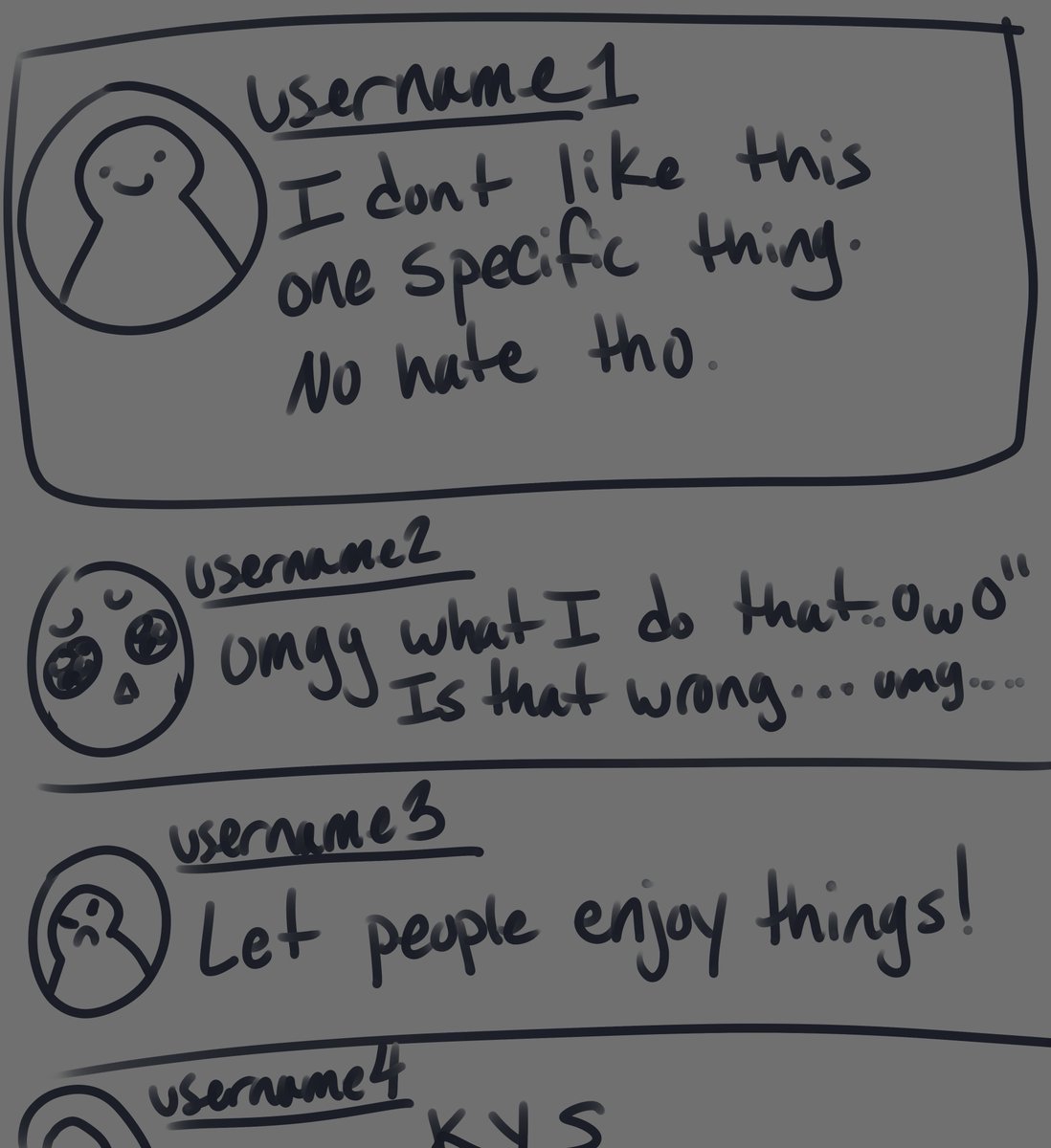 Junji_Nocti's tweet photo. my vent art

i cannot stand the "what about me" comments https://t.co/lVVo4JTWqh