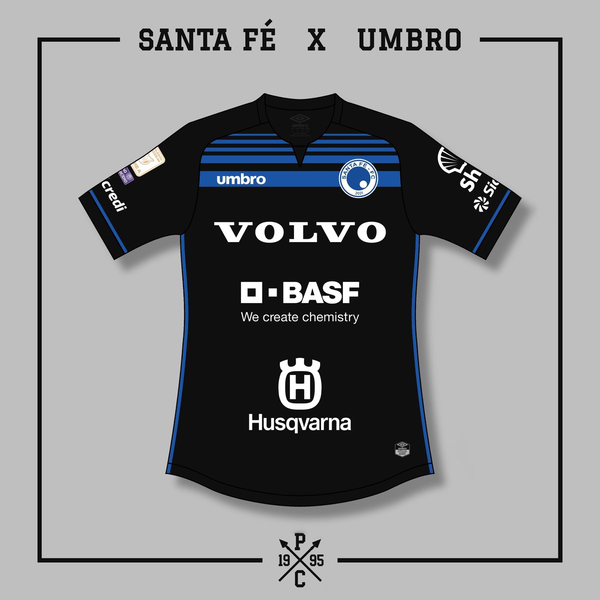 PhilAndTheJets's tweet photo. SANTA FÉ   X   UMBRO   🇧🇷⚽🔥 
 
#SantaFé #SantaFéFC #SantaFéDoSul #AraraAzul @santafefcbr #Umbro @umbro #Kit #Jersey #Concept https://t.co/Ea6KiPN5h6