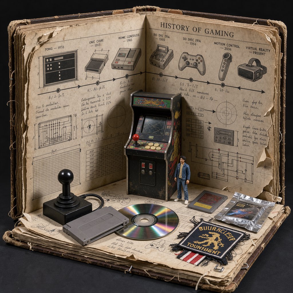 Gaming Evolution Diorama Book