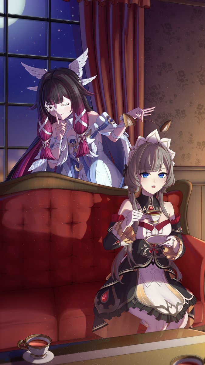 schrodinnemu's tweet photo. コロンビーナとサンドローネの関係がてぇてぇから、2人とも引きたいと思ったんですが、編成のシナジーが薄いらしくて泣いた😭

高難易度には興味ないので、どうにか2人を同じパーティで使いたいんですが、何とかなりませんか？🥹 https://t.co/Aknp6pCq7b