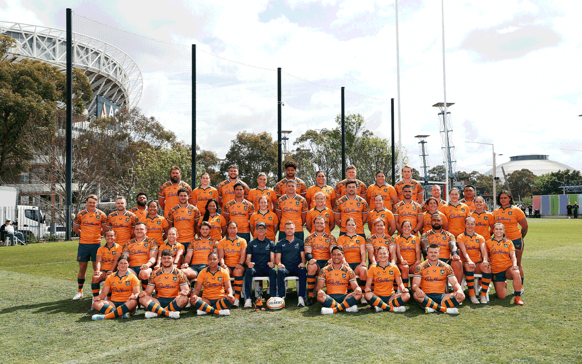 wallabies's tweet photo. United by Green &amp; Gold 💚💛

Your Wallabies and Wallaroos team's to take the field at Accor Stadium in a historic Quadruple Header 🦘 https://t.co/VkRnvzJ2LJ