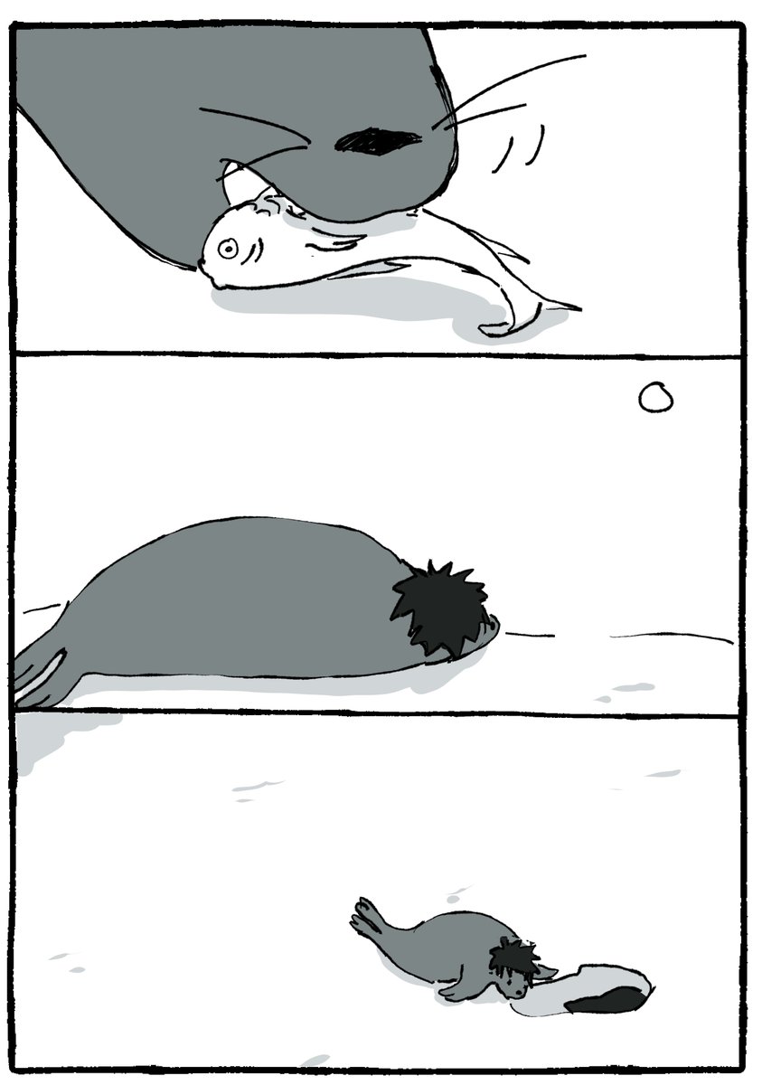 pokubachi's tweet photo. (1/13) Anyways- the continuation! 🦭🦭 https://t.co/WwAcOckCnu
