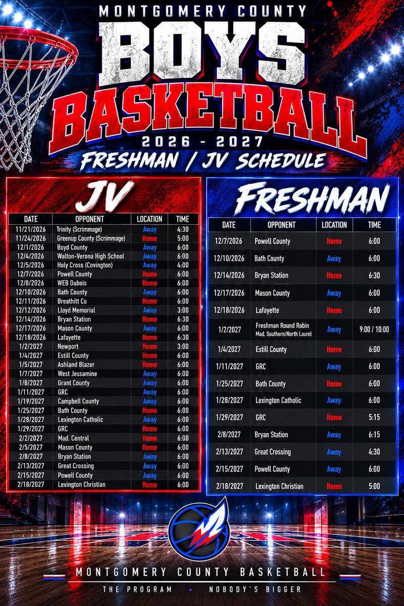 _PSTEW's tweet photo. Official rosters and updated schedules for Freshman, JV &amp; Varsity are attached. The season is here. 🏀
#TheProgram 🔵 Nobody’s Bigger https://t.co/c2xDc8dvSp