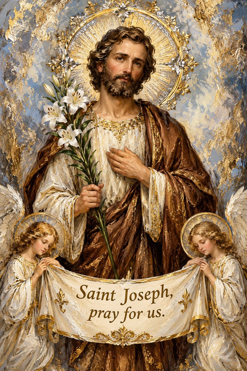 KellyMLyons22's tweet photo. Saint Joseph, pray for us 🕊️ https://t.co/LVMoiyqt2q