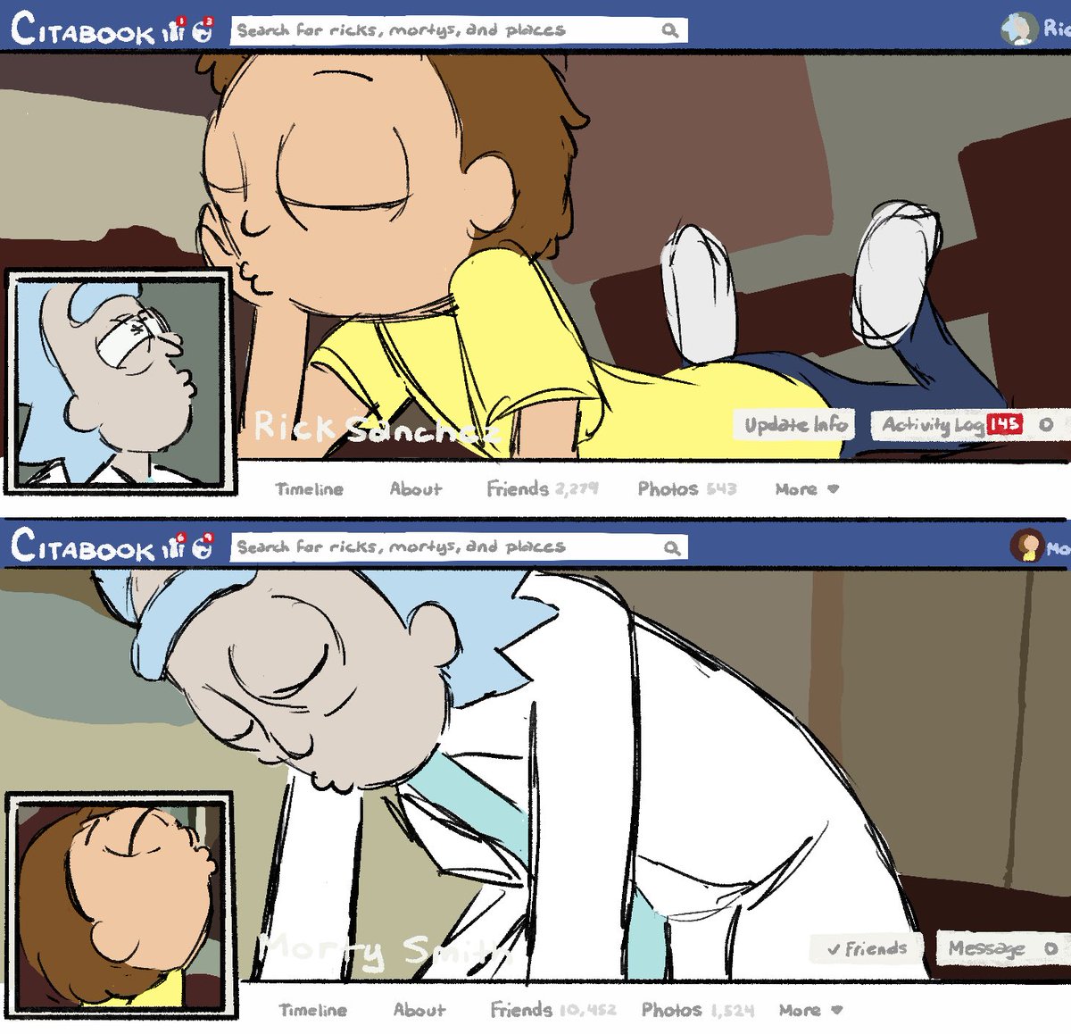 morty4rick's tweet photo. edaters in the citadel 🙄 #rickorty https://t.co/Ceunl8rLiJ