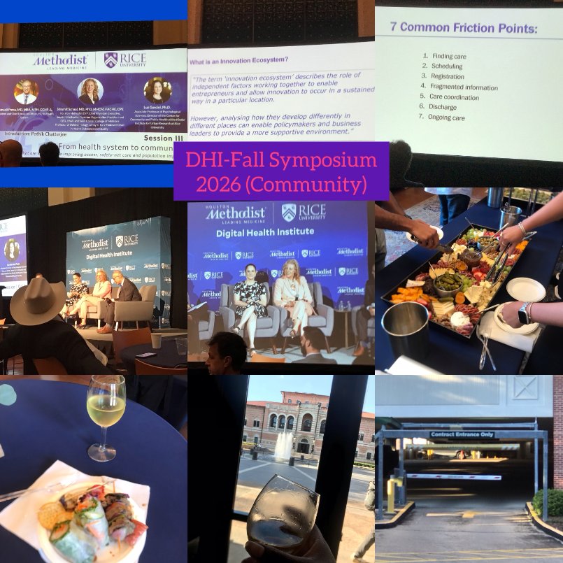 AtBabyCQ's tweet photo. @POTUS, @RiceUniversity, @HMethodistGME, Fall 2026 Digital Health Institute Symposium @hcphtx 👩🏾‍⚕️👼🏾💉👣💗 https://t.co/63YdTTe40J