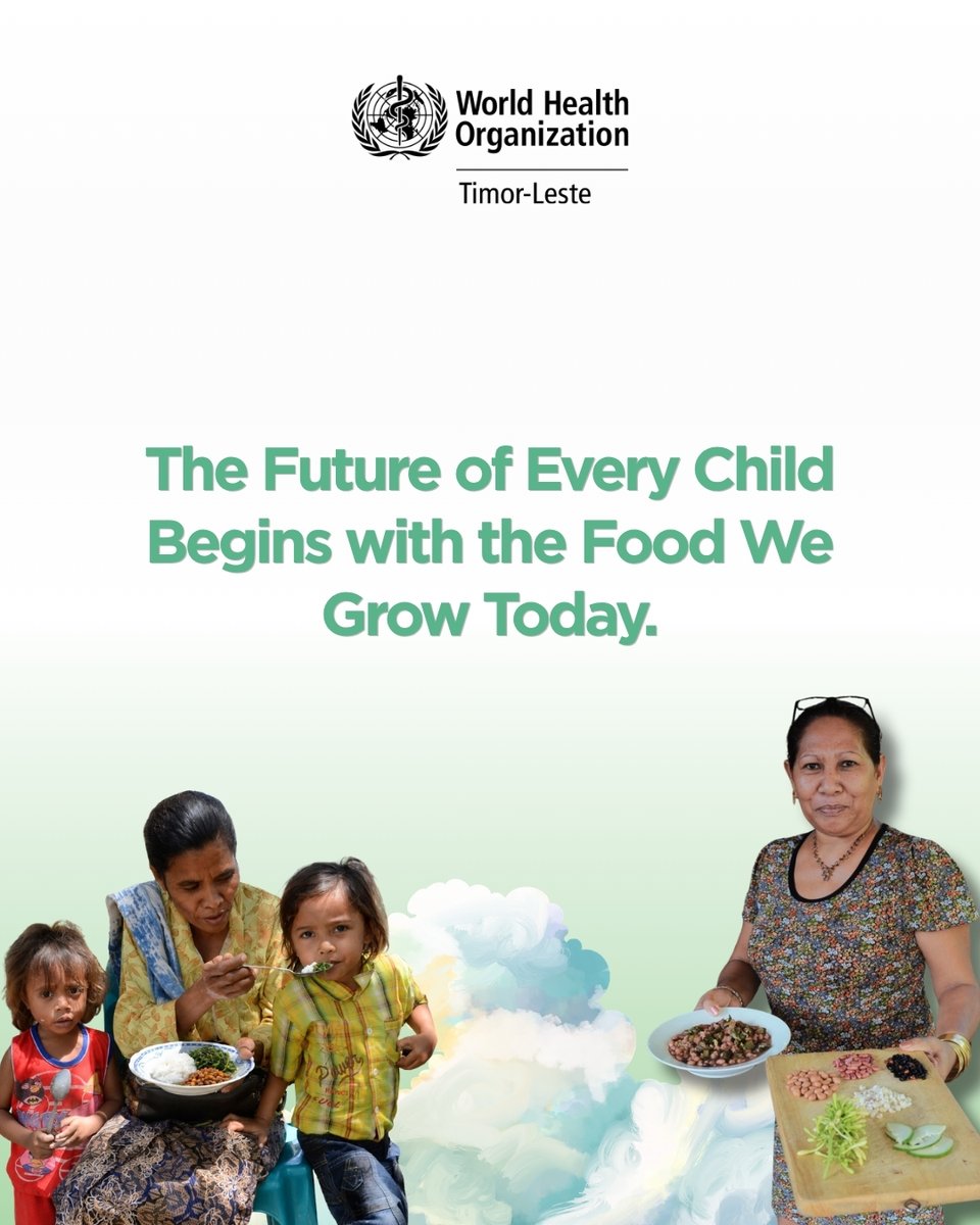 WHOTLS's tweet photo. #DYK the world already produces enough food to nourish everyone? 
Yet 645 million people still go hungry, and 2.69 billion can’t afford a healthy diet. In TL, too many children still grow up malnourished. 
The choices we make every day shape the world we live in. 
#WorldFoodDay https://t.co/yECS3mgxuu