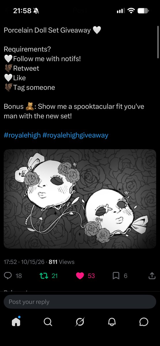 lethologicanook's tweet photo. @Scrunky_Danster done^^ haven’t got the set yet since I’m currently farming for candy items🍬🍭@nyaaaaauwuuu https://t.co/VDu6PG3Bgj