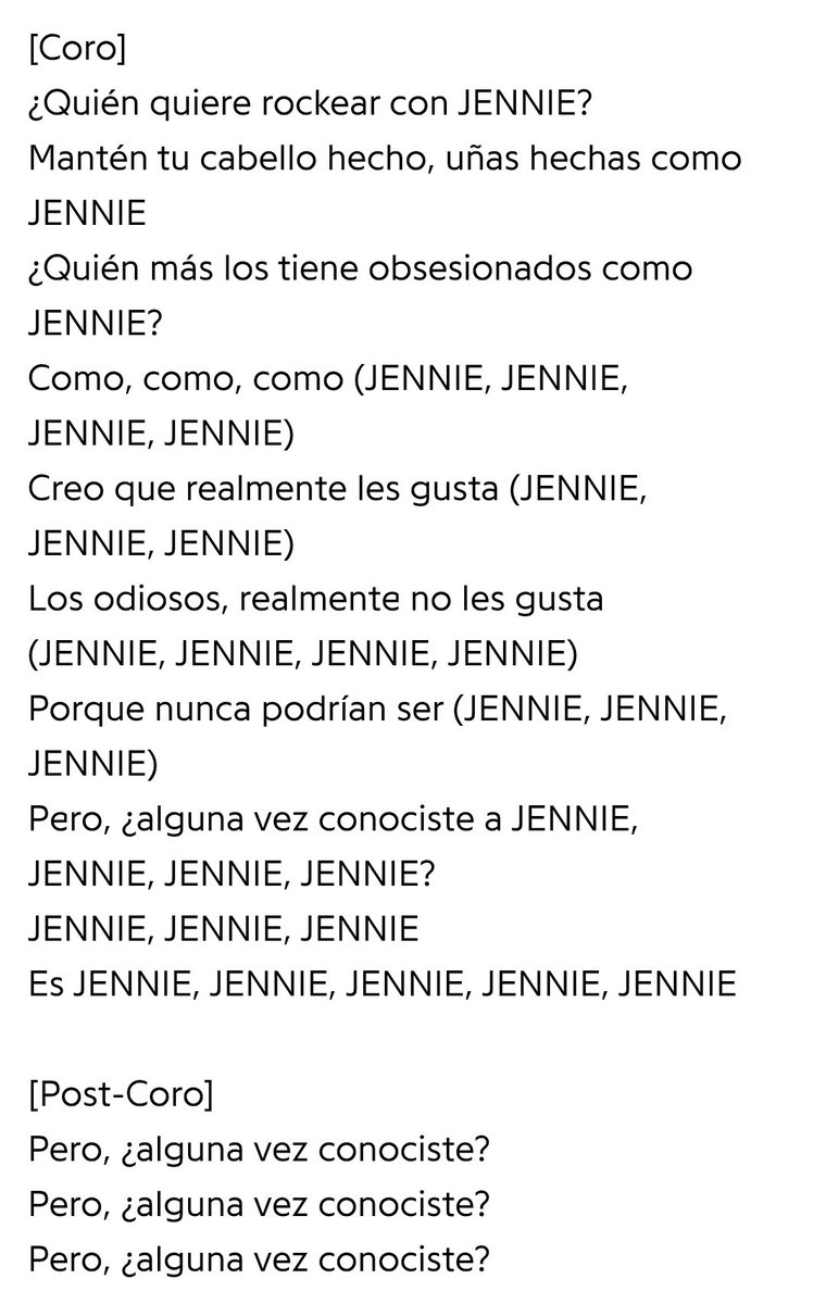 vickyyiip's tweet photo. @dwaekizz @perreonasty Te gusta alguien que sus letras son estas cagadas. A mi me daría pena tener a la pendeja esa llena de gallos como favorita. Hablemos cuando tu fav sea considerada una de las mejores compositoras de este siglo https://t.co/s2Pwgo3Gow
