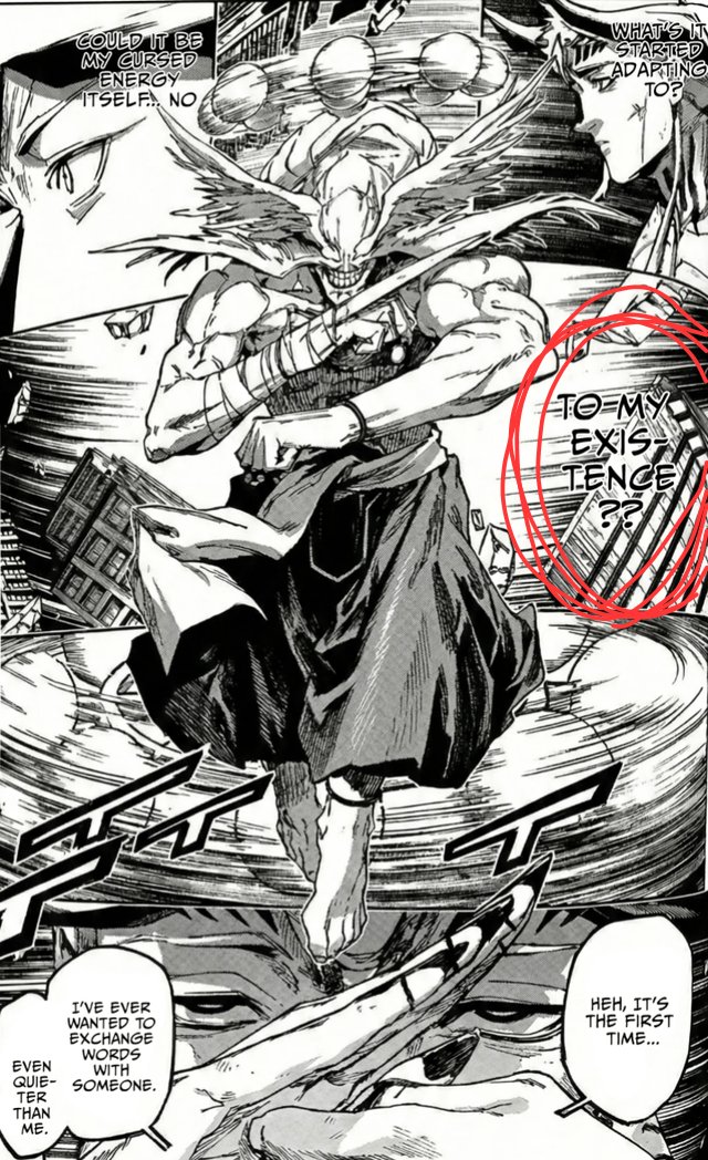Gabagool320989's tweet photo. Toji deadass just cannot keep up whatsoever. Even then adaptation isnt a technique, its a very aspect of his existence. That and Raga is legit just faster and stronger https://t.co/nDmvfAde6p