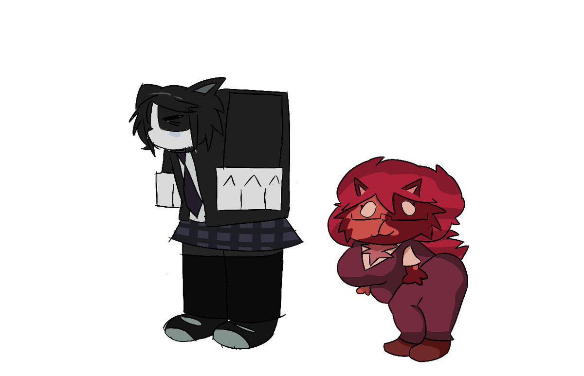 kittyplead's tweet photo. Me and @saddestdog_ https://t.co/rQnUIaQNt0