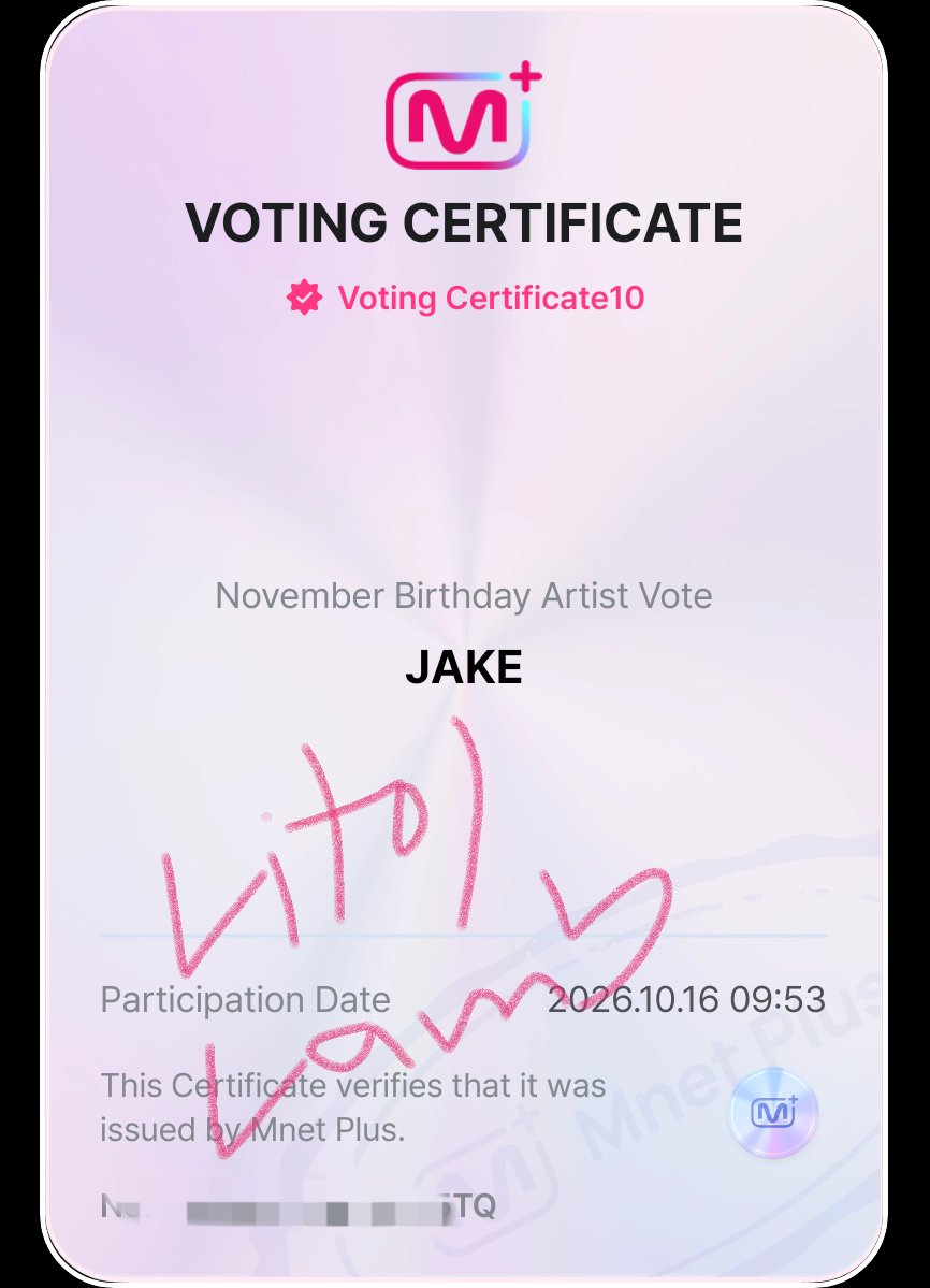 _sunnikeu13_'s tweet photo. ENGENEs, don't forget to also vote in ENHYPEN's active polls in MNet too!! Let's be greedyyy for those awards as well 😋

Also, please give Jake some love too in his ongoing birthday poll there ^^

#ENHYPEN
#2026MAMAVOTE 🍀✨ https://t.co/F1UXlhXlPN