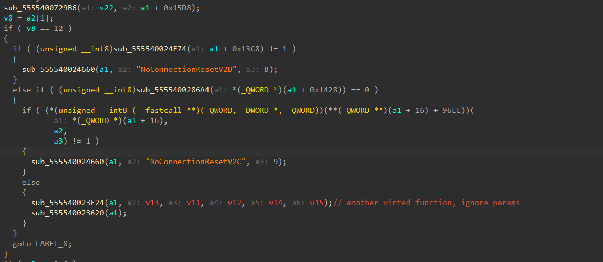 _xeroxz's tweet photo. I can independently verify these results are semi-correct. However there are a lot of issues with this output. I will cover it in this thread 👇

This binary is protected with CodeVirtualizer for context.

(Proper devirt on the left, vs AI on the right) func: 0x237F0 https://t.co/nx4YOQTU8g