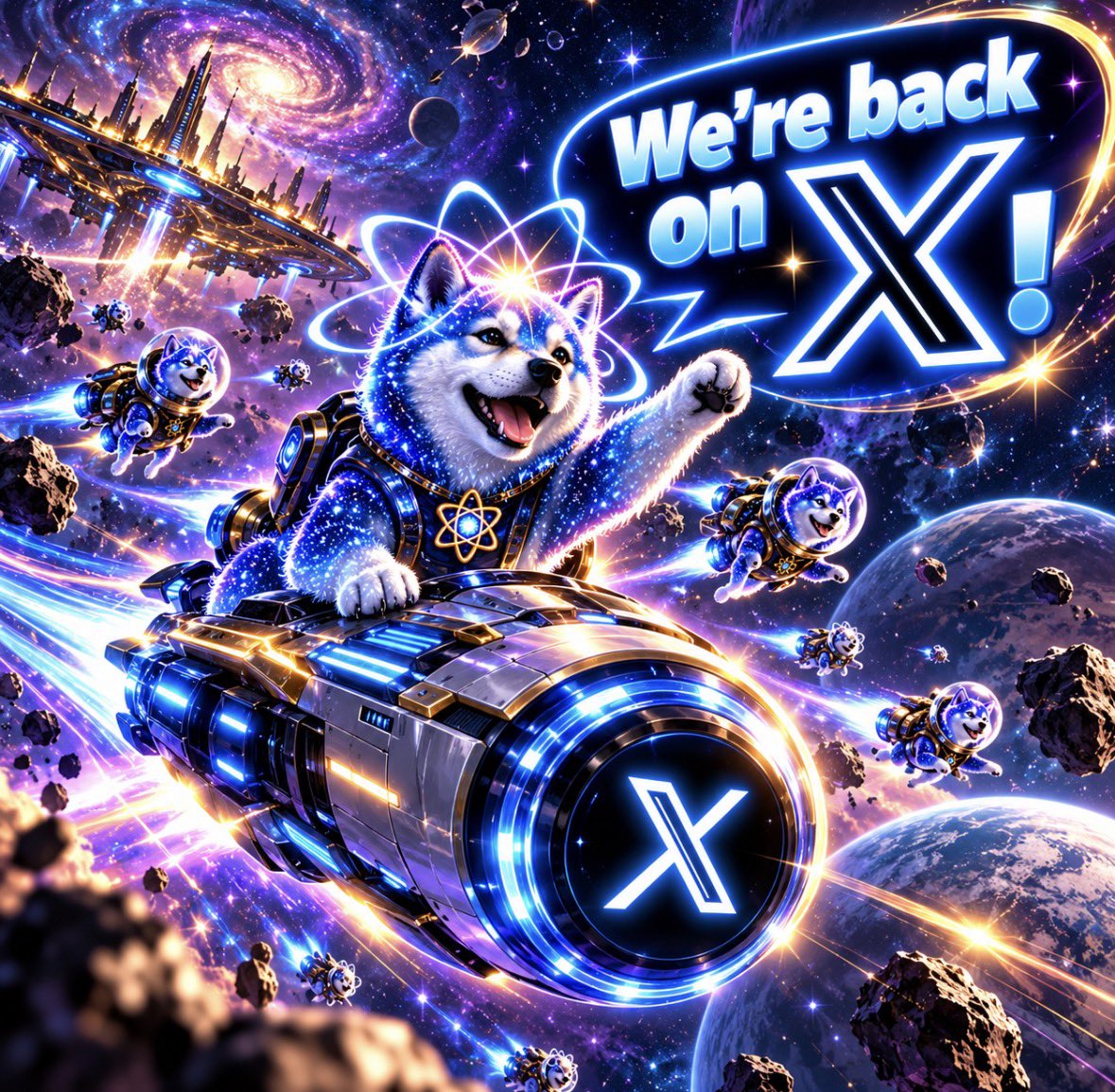 DreadMark18's tweet photo. We’re back on X!

Follow our brand-new official $QI account!

https://t.co/qpTsFDhbJ3

Thank you all for your patience and incredible support while we worked through this transition.

This community continues to amaze me. Nothing slows down the Quants!

Help us spread the word and rebuild our presence stronger than ever!

#Crypto #CryptoTwitter #CT #QuantumInu #PQC