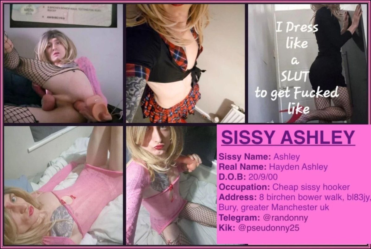 Xposeure1092's tweet photo. Crossdresser sissy
#crossdresser #sissy #tribute #nsfw #gooner #gooning #expose #exposure #dildo #fishnet https://t.co/gKlcz5wFCU