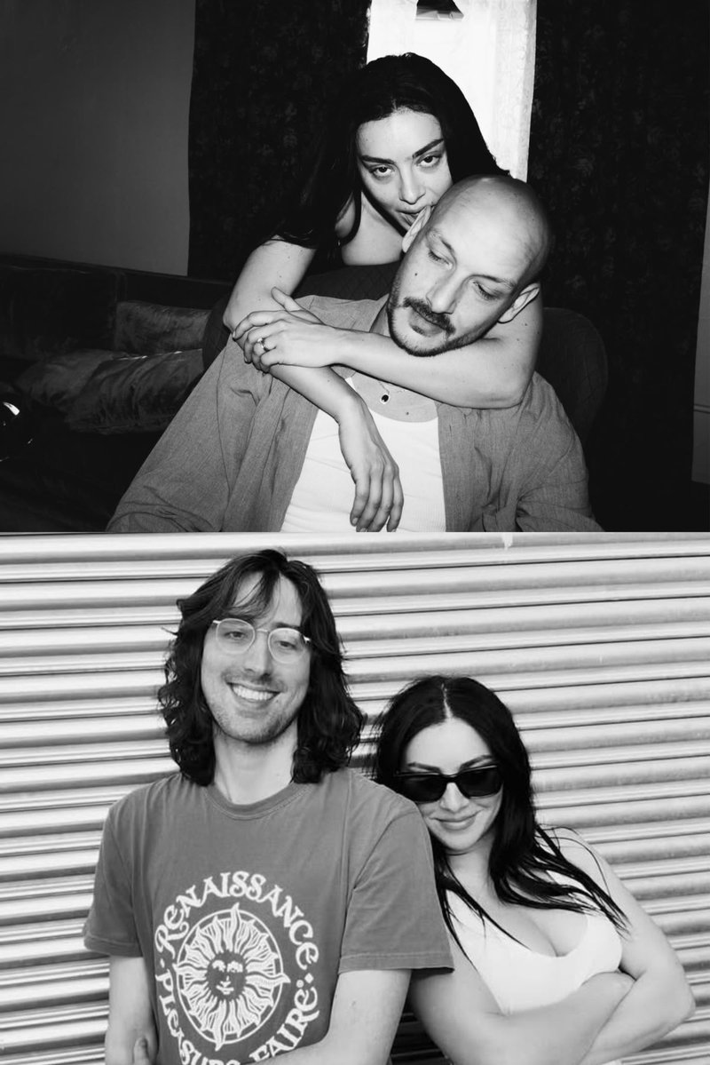 infocharlixcx's tweet photo. Charli xcx with George Daniel and A. G. Cook. https://t.co/rDHMkvbziJ