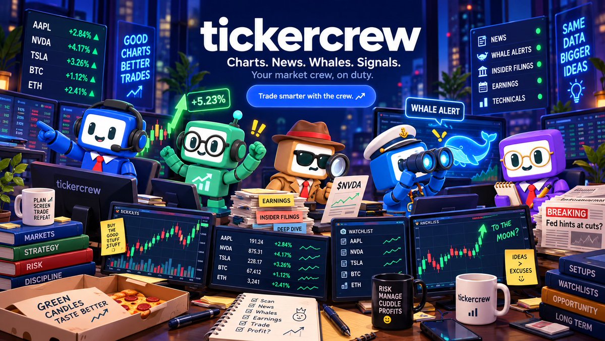 TickerCrew tweet picture