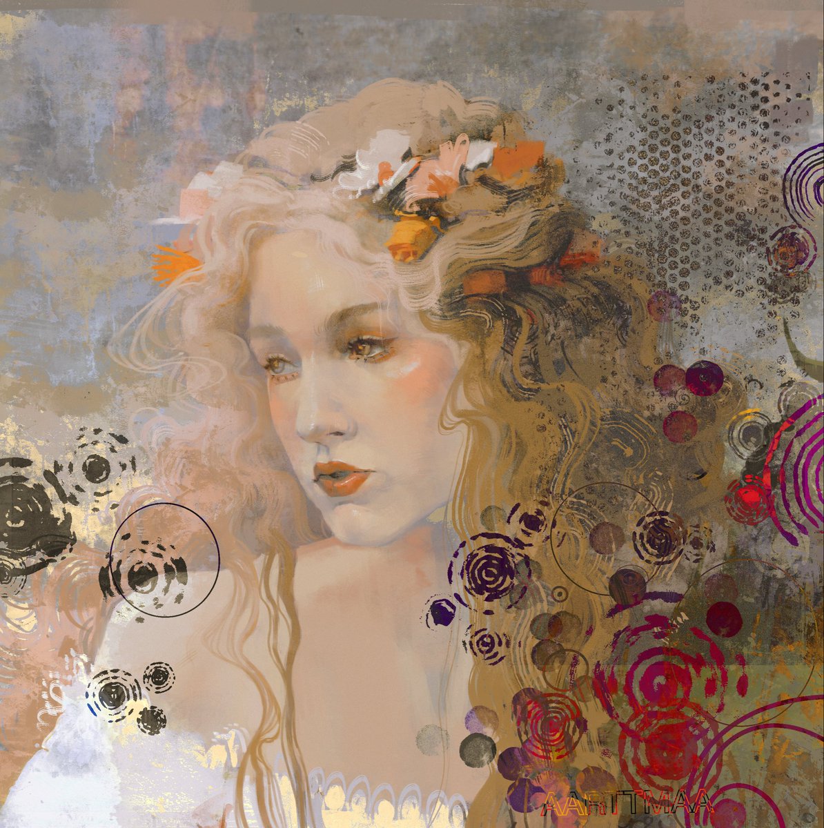 aarttmaari's tweet photo. tenderness #portrait #art https://t.co/eiwEvAFNKe
