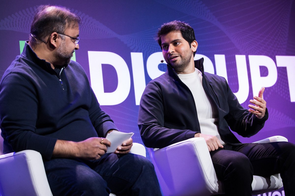 VarunOnAI's tweet photo. Enjoyed hosting @deepakpathak , Co-founder & CEO of our portfolio company @SkildAI, at @TechCrunch Disrupt yesterday.

One of my favorite moments was Deepak reflecting on what he’s had to unlearn as a founder. He once believed you could build a general-purpose robotics platform and leave deployment to others. The reality is far messier. Deployment is an integral part of the research loop, not something you can outsource while the technology is still maturing.

Equally telling was his observation that customers care most about how quickly a robot can be deployed and deliver value. That makes in-context learning a critical piece of scaling general-purpose robotics.

Skild recently crossed $100M in ARR, and they’re just getting started.

#PhysicalAI #Robotics