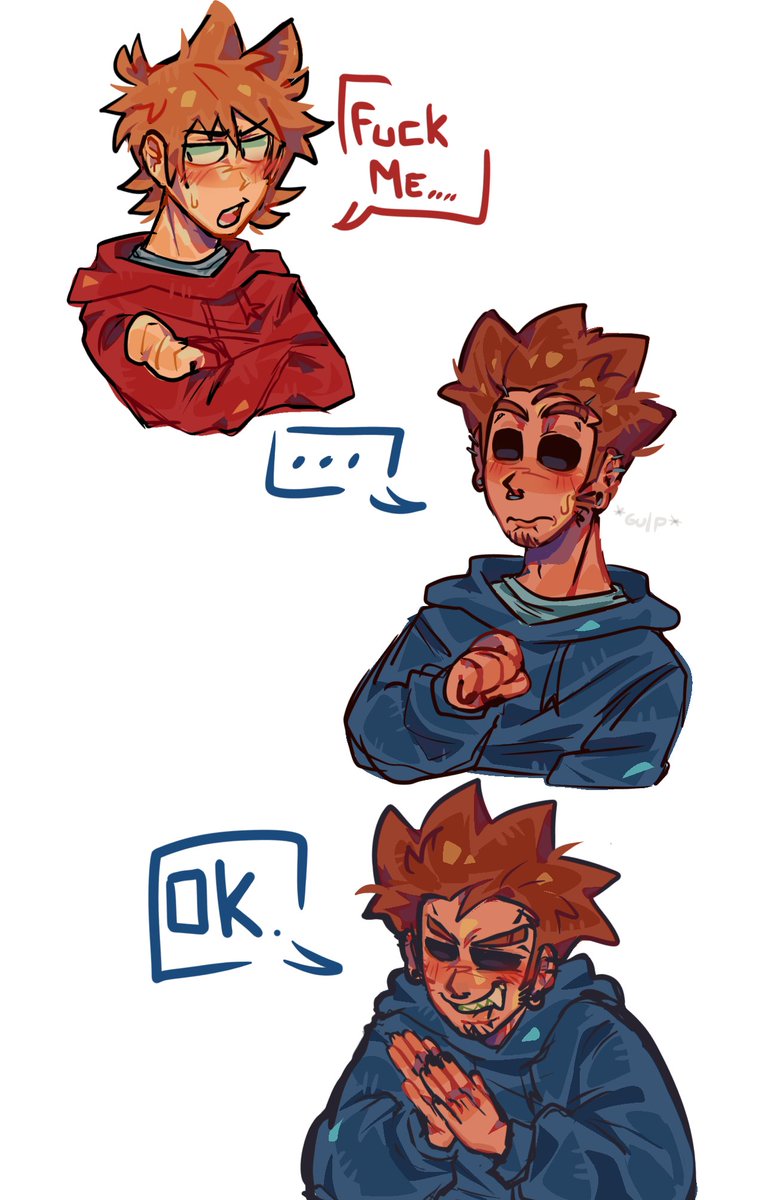 cupcakeaterahre's tweet photo. aajjkkkk🤣🤣🤣❣️ eta un poco cmabiado bueno perdom #eddsworld #tomtord https://t.co/NwhYQdsMOR