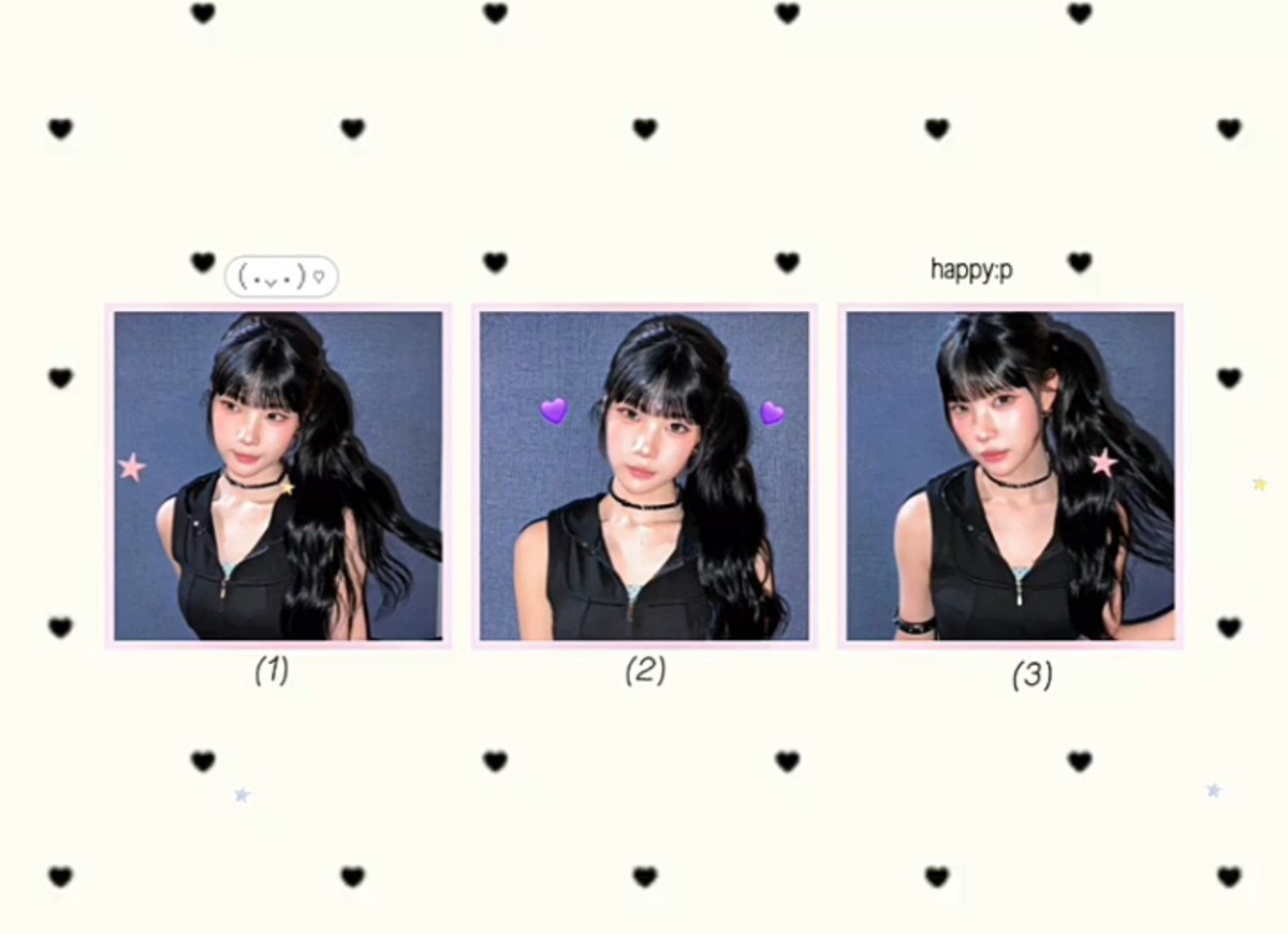 juunkimu's tweet photo. 𓂃 three little moments with three different sides of me. couldn't resist keeping these pictures because each one has its own little charm. now I'm curious which one caught your attention first, Hatchu? ♡ tell me your favorite and don't be shy~ ⟡ https://t.co/KwFYwQPykP