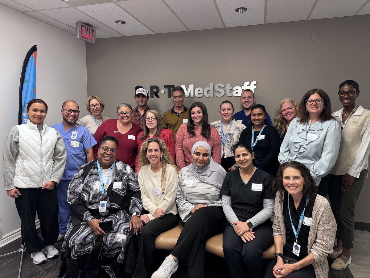 SRutherfordRNAO's tweet photo. @JanetCheeRNAO and I had an amazing day at S.R.T Medstaff today for a site audit visit. It was a great opportunity to connect and learn from senior leadership &amp; front line staff about what @RNAO #BPSO means to them. @DorisGrinspun https://t.co/VhTsf2P9tX