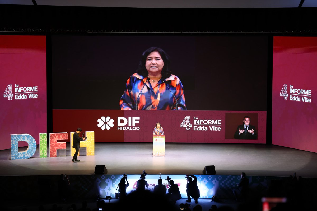 CarlosHenkelE's tweet photo. Asistí al 4º Informe de Actividades de la sra. Edda Vite Ramos, presidenta del Patronato del Sistema @difhgo, marco en el cual constatamos los avances alcanzados en favor de las familias y de los sectores en situación de vulnerabilidad en las distintas regiones del estado. https://t.co/2Ckjxb3SM2