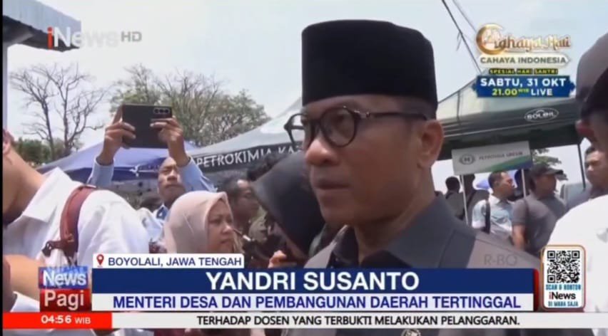 Agus52948735's tweet photo. Menteri Desa dan Menko Pangan meninjau persiapan KDMP di Boyolali untuk memastikan kesiapan
#KDMPManfaatBagiWarga
#KementerianDesaPDT
#BPSDMKementerianDesaPDT
#BangunDesaBangunIndonesia
#TPPKerjaBerdampak https://t.co/f3yeplxtcR