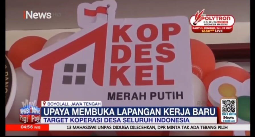 Agus52948735's tweet photo. Menteri Desa dan Menko Pangan meninjau persiapan KDMP di Boyolali untuk memastikan kesiapan
#KDMPManfaatBagiWarga
#KementerianDesaPDT
#BPSDMKementerianDesaPDT
#BangunDesaBangunIndonesia
#TPPKerjaBerdampak https://t.co/f3yeplxtcR