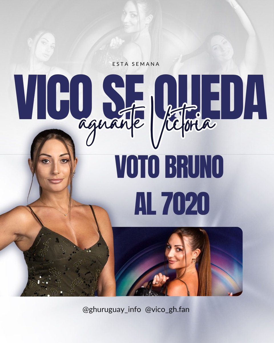 hologramicooo's tweet photo. Que arranque el juego BRUNO AL 7020 #GranhermanoUY https://t.co/jPsVd5JqKf