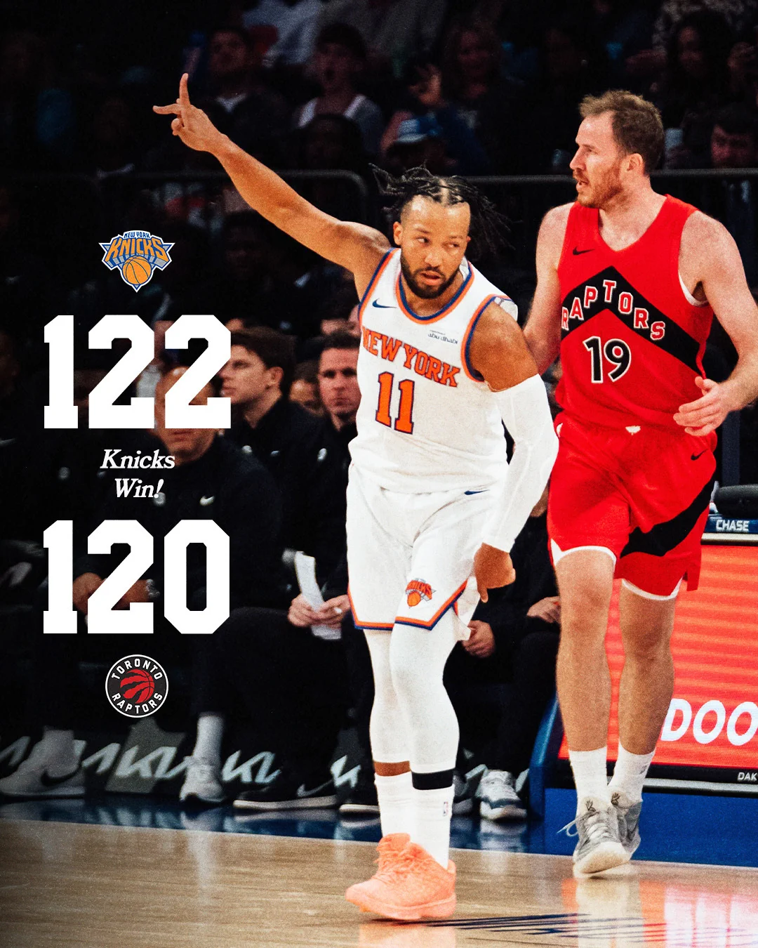 Knicks 122-120 Raptors | NBA Preseason