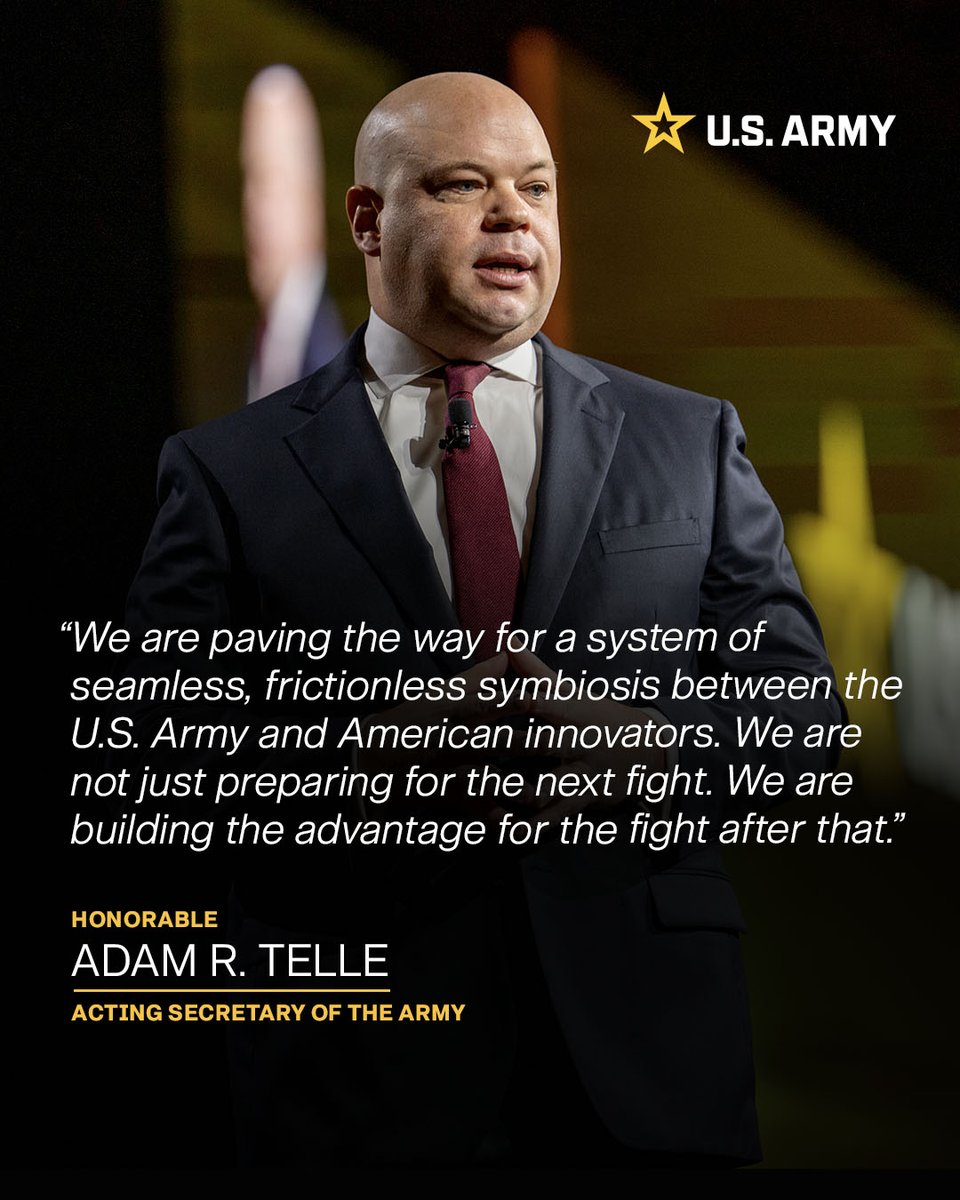 USArmy's tweet photo. To ensure our Soldiers have every competitive advantage on the battlefield, the Army must leverage America’s greatest strategic advantages. https://t.co/n6Uczdi3Ps