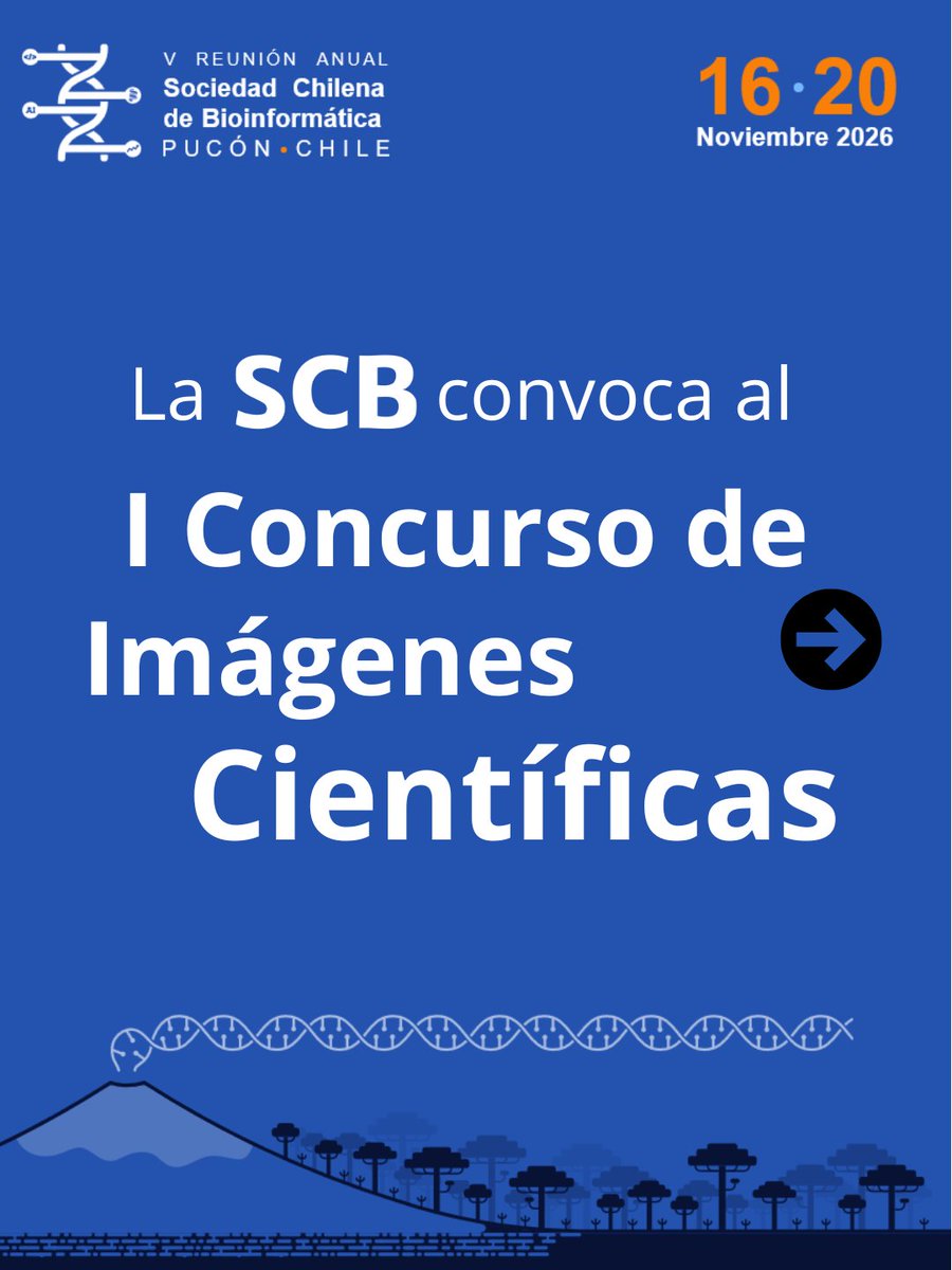 scbioinfo's tweet photo. La SCB invita al I Concurso de Imágenes Científicas 
para los asistentes inscritos en la V Reunión Anual. Forma parte de este certamen que busca visibilizar el punto de encuentro entre el arte, la biología y las ciencias de la computación.
Bases y postulación en la descripción. https://t.co/Ka1FtABgWD
