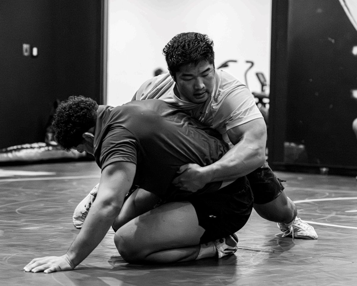 CycloneRTC's tweet photo. One last grind before the World stage. 🌎

#WrestleLasVegas #worldchampionship #usawrestling https://t.co/Nx2BMtjpp1