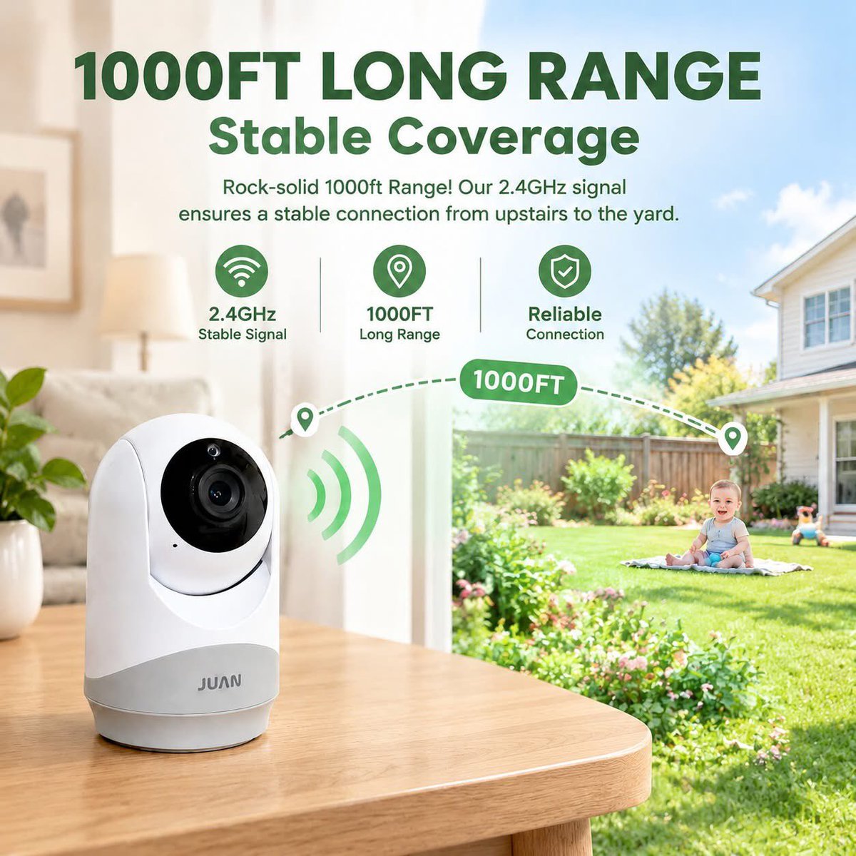 MonitorJuan_'s tweet photo. From upstairs bedrooms to backyard moments, JUAN Baby Monitor offers a stable connection designed for everyday parenting needs.

#SmartParenting #BabyTech #ParentingLife #BusyMomLife #FamilyLifestyle #BabyGearGuide #NewParentTips #ModernMom https://t.co/IzTn7kdrao