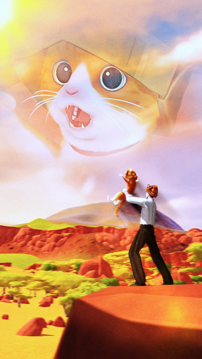 shoheiou's tweet photo. CIRCLE OF LIFE

#にゃにゃまる3D
#霧島3D https://t.co/nCpYlmdIzg