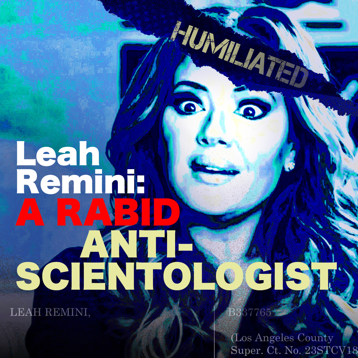 standmonitor's tweet photo. Leah Remini spent untold sums only for a court to tell her that she can’t censor us from describing her as a rabid anti-Scientologist. 

It was an expensive lesson—and the ultimate humiliation. @LeahRemini https://t.co/WY6OsxH3yF