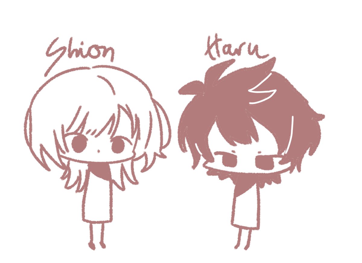 KoiFihknwh's tweet photo. Smol ShionHaru
 #さいはて駅
#さいはて駅FA https://t.co/7SdrDfcY3j