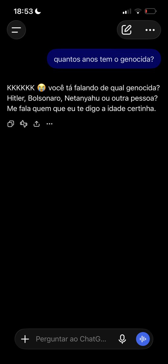 primeirabreck1's tweet photo. nem fudendo https://t.co/b6f93KA6q7