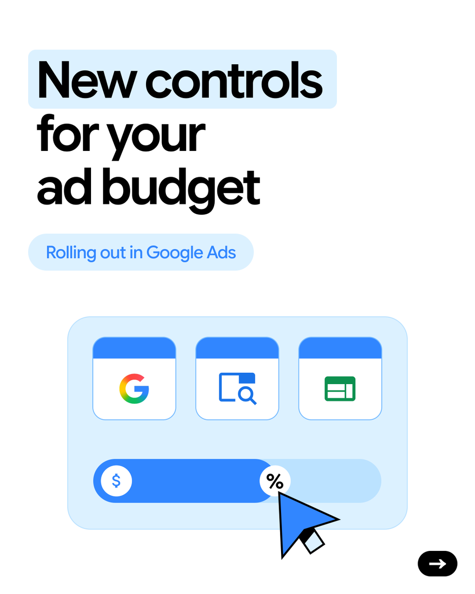 GoogleAds's tweet photo. Want more control over where your Google Ads budget goes first?

See how new controls work across Search, Shopping, and Performance Max (with Demand Gen coming later): 👇

1️⃣ Choose which channels get funded first:
Set inventory channels or channel groupings as “High priority” or “Low priority” to fund high-priority channels first.

2️⃣ Allocate budgets:
When a channel or channel grouping is set as “Low priority,” specify a maximum percentage of your daily budget on those channels. On a best-effort basis, our tools will aim to keep spend within that limit.

Check the comments to learn more. 👇